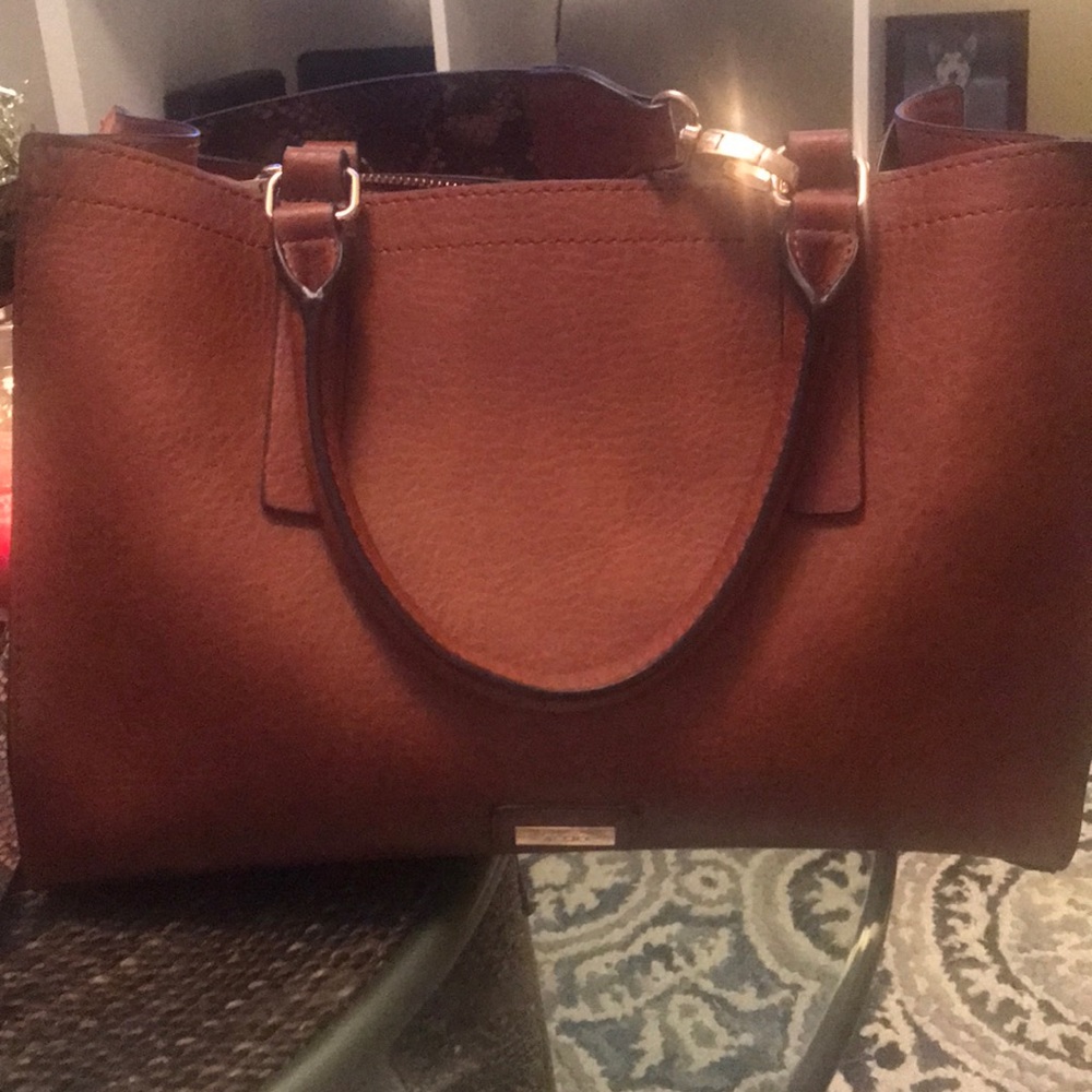 Beautiful brown leather purse